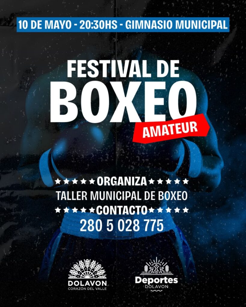 El Boxeo Amateur Encenderá la Noche en Dolavon